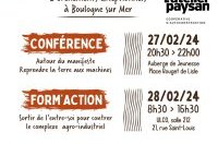 [DOUBLE EVENEMENT] Conférence et formation citoyenne de l’Atelier paysan dans le Pas de Calais