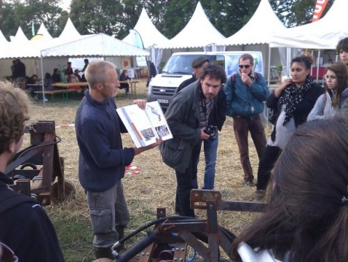 présentation du bouquin à Guichen