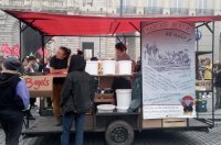 Remorque de ravitaillement des luttes : la  « zbeulinette »
