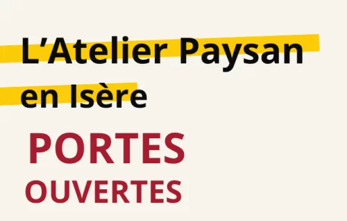 Portes-ouvertes de l’Atelier Paysan en Isère&nbsp;! (38)