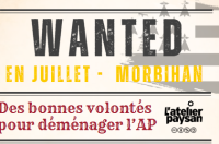 En juillet : on a besoin de coups de main dans le Morbihan !